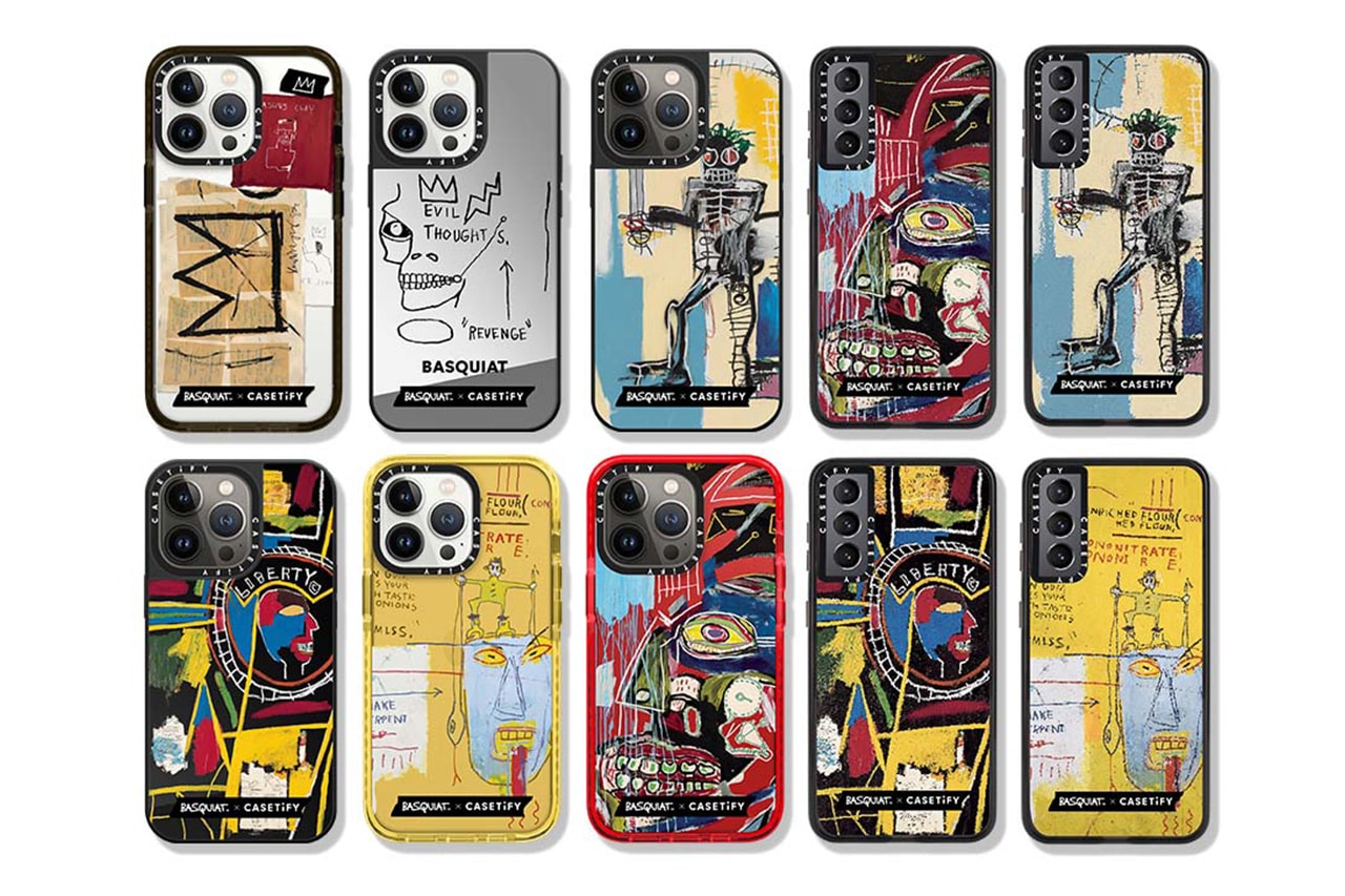 CASETiFY x Basquiat Drop 2 Collaboration Release information iPhone tech accessories 