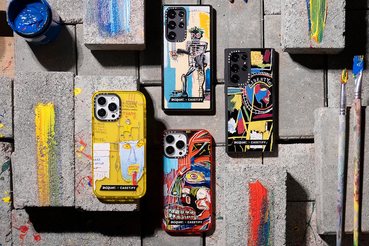CASETiFY x Basquiat Drop 2 Collaboration Release information iPhone tech accessories 