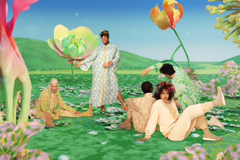 cash app afterpay e-commerce in-house nature richness ready-to-wear los angeles printed floral sustainable