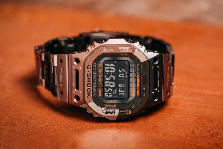 Casio G-SHOCK Expands Virtual Armour Series With Camouflage Titanium GMW-B5000TVB