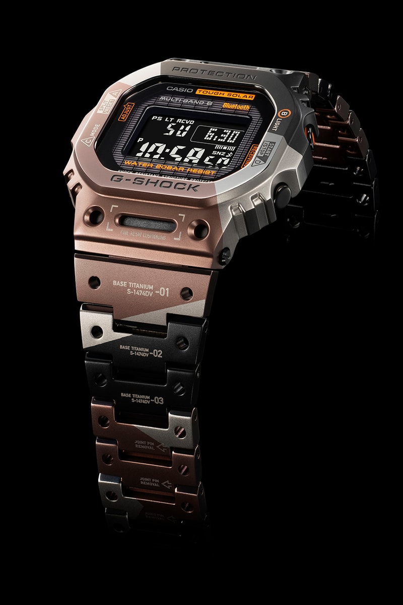 Casio G-SHOCK Expands Virtual Armour Series With Titanium GMW-B5000TVB