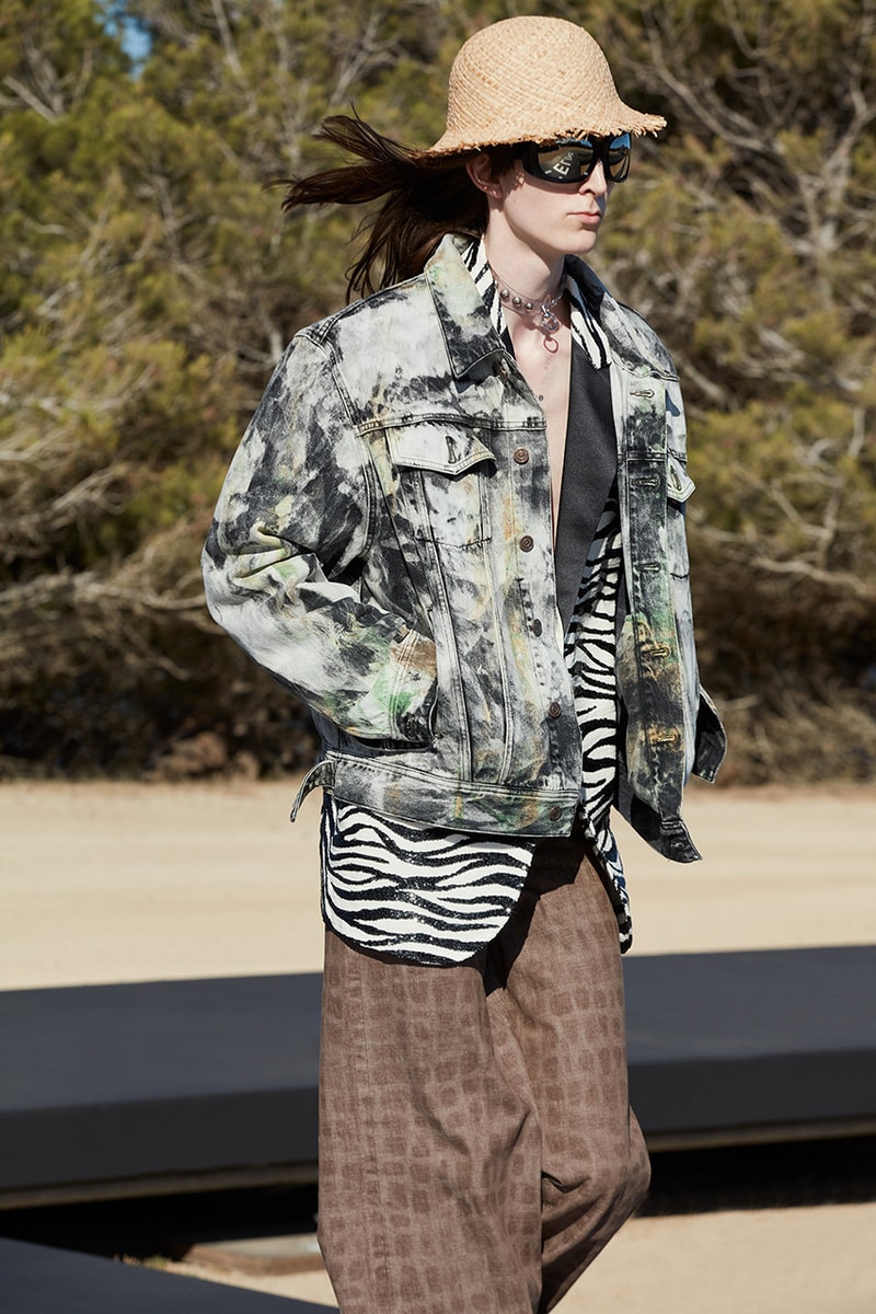 CELINE HOMME Summer 2022 Hedi Slimane Artist Collaborations Marcelo Lavin Amy Dorian Paisley Verse Sophy Hollington Tyler Childress Emerson Snowe