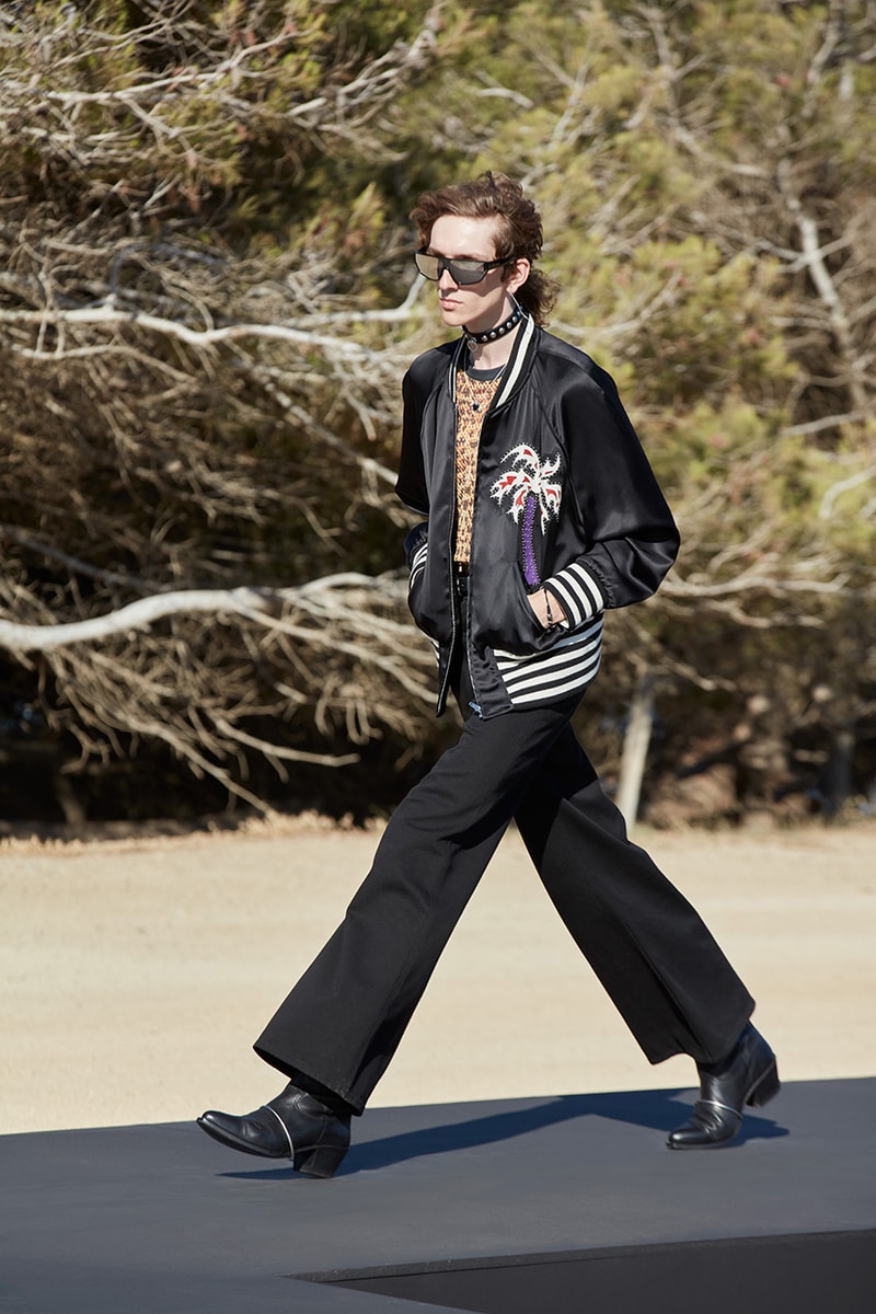 CELINE HOMME Summer 2022 Hedi Slimane Artist Collaborations Marcelo Lavin Amy Dorian Paisley Verse Sophy Hollington Tyler Childress Emerson Snowe