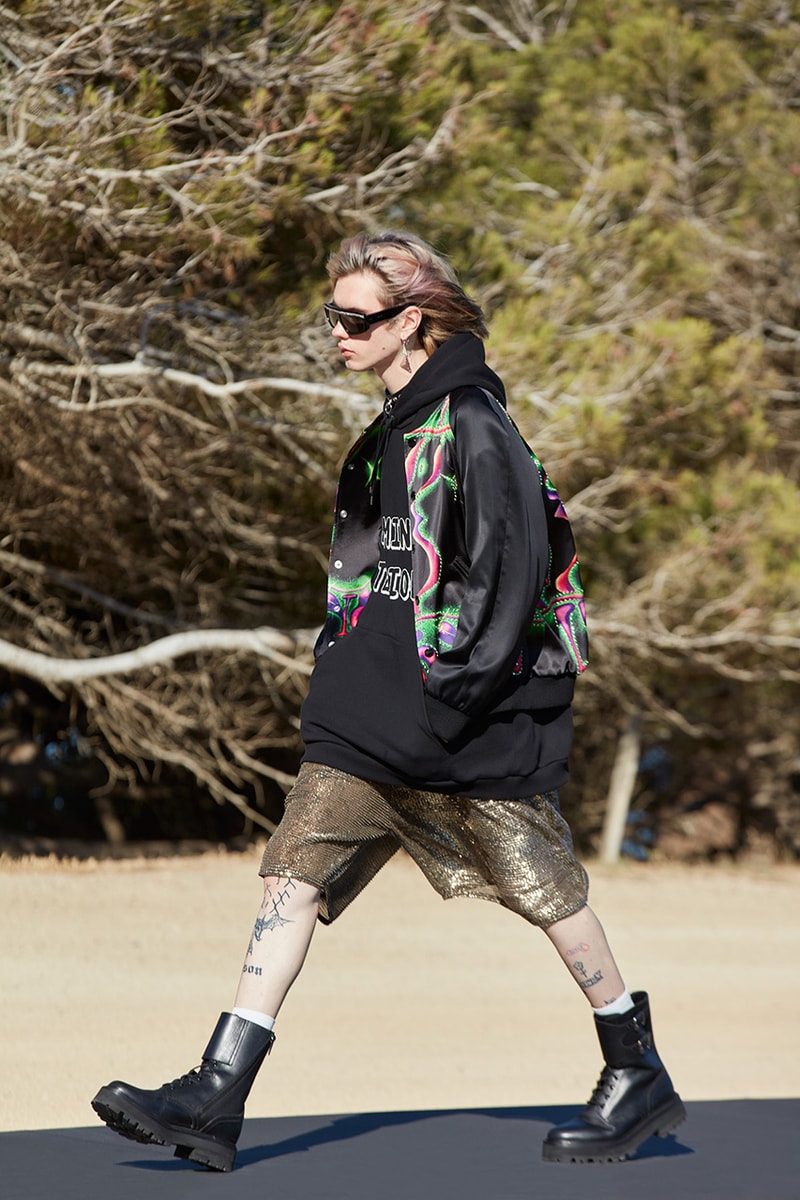 CELINE HOMME Summer 2022 Hedi Slimane Artist Collaborations Marcelo Lavin Amy Dorian Paisley Verse Sophy Hollington Tyler Childress Emerson Snowe