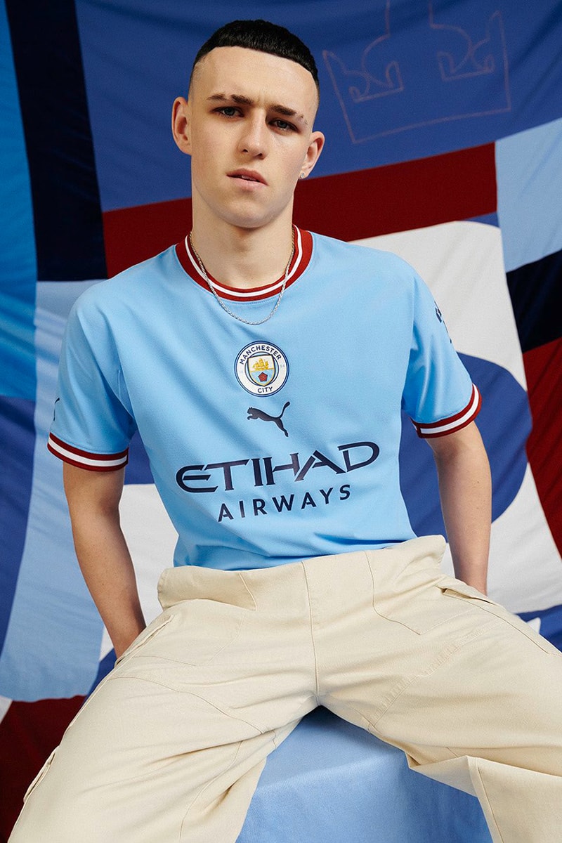 Manchester City pays homage to Colin Bell in new home jersey for the 2022/23 Premier League season