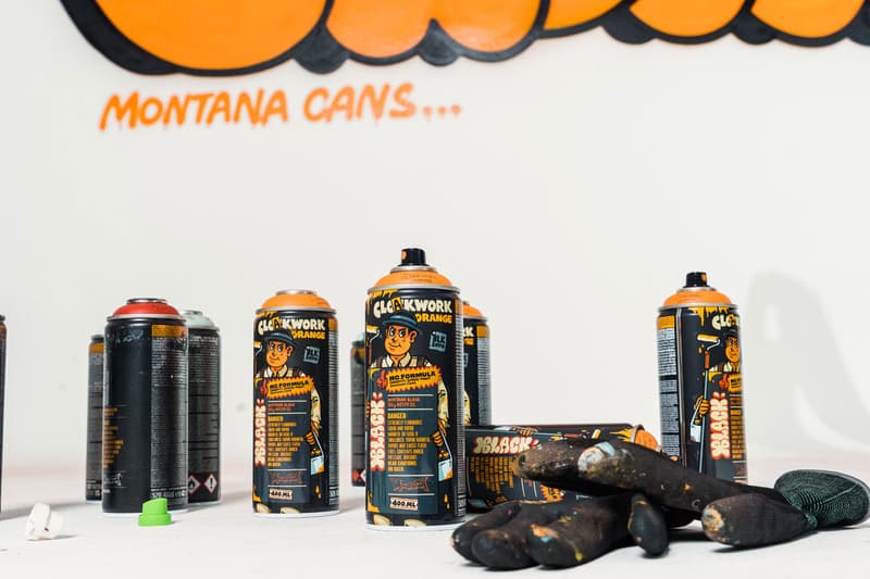 Cloakwork Montana Cans Cloakwork Orange Montana Cans Black Artist Series graffiti spray can spray art
