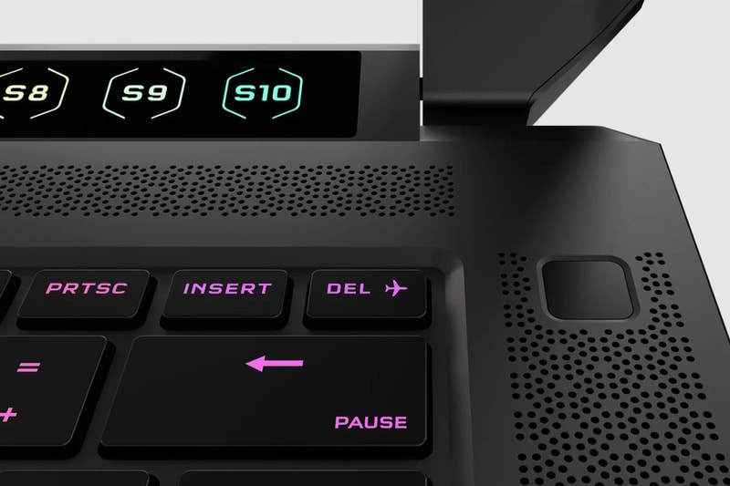 Corsair unveils reveals first gaming laptop elgato stream deck touch bar lcd function bars mechanical switches 1080p30 webcam ryzen 9 wifi 6E bluetooth 5.2  3000 usd release info date price 