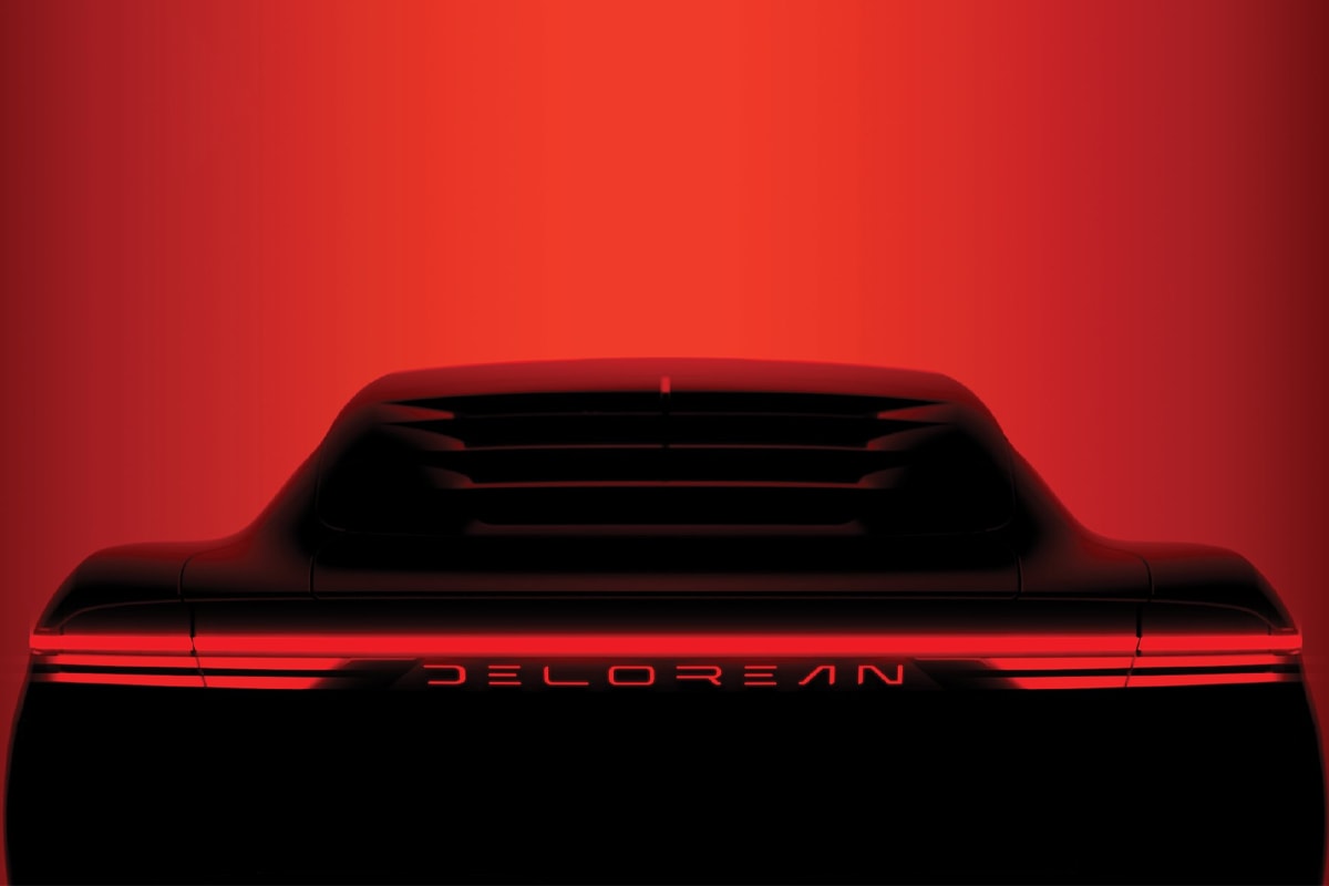 delorean motor company evolved electric car unveil reveal date may 31 