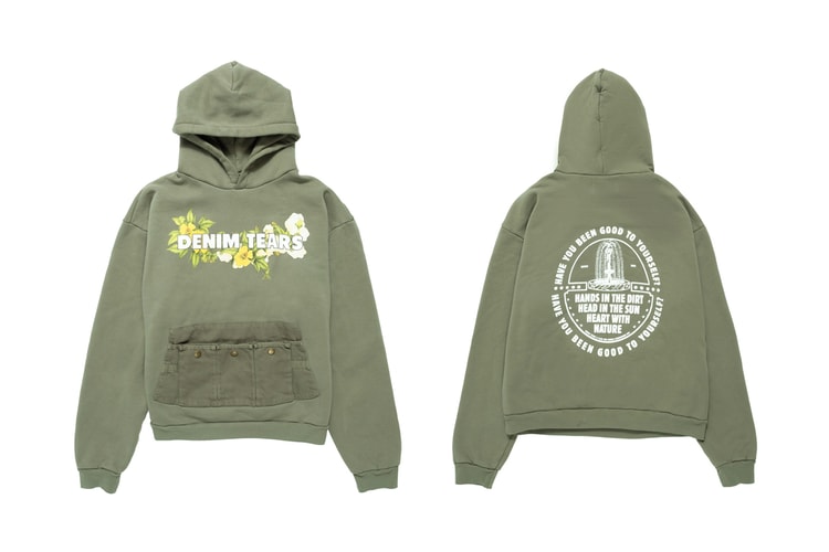 Denim Tears and Flan Labs Release "Gardening Hoodie" Supporting Edible Schoolyard NYC