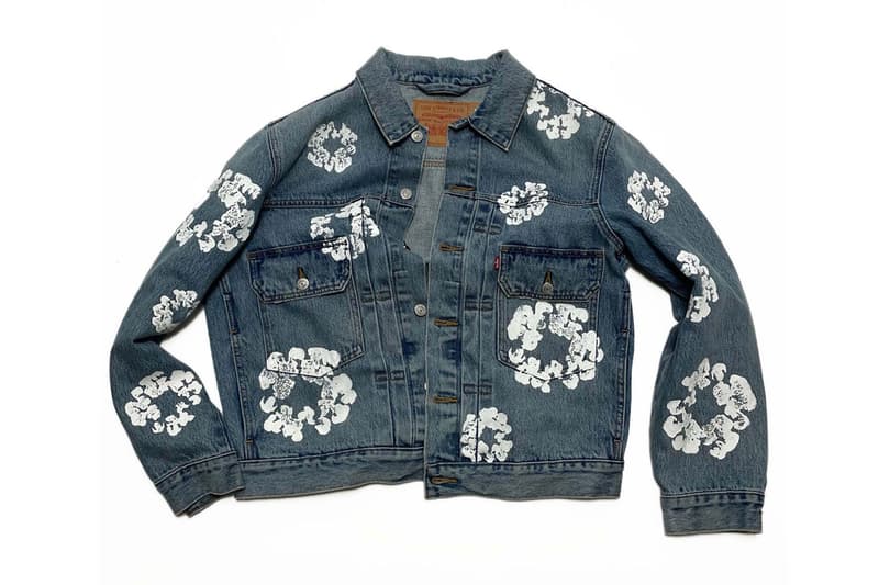 Denim Tears Shares Release Details for New Cotton Wreath Levi's Jackets tremaine emory covid 19 rapper kanye west playboi carti