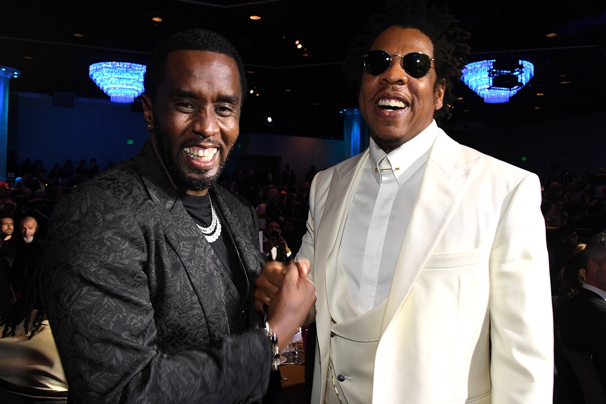 Diddy Details the Influence of JAY-Z Saying He "Filled" Tupac and Biggies Shoes After Their Deaths rapper 2pac puff daddy 