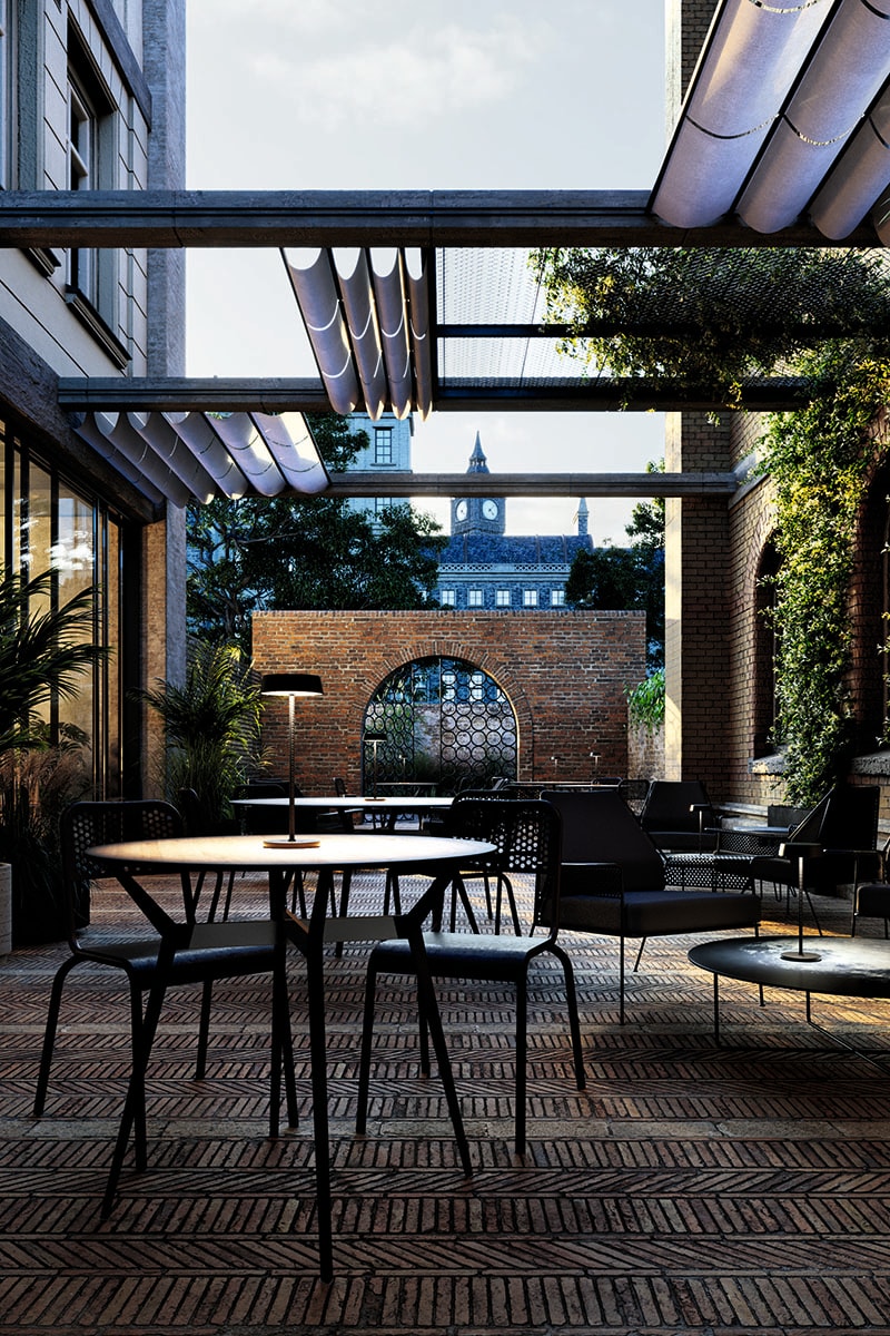 Diesel Living Collaborates with Lodes on "Rod" Cordless Lamp