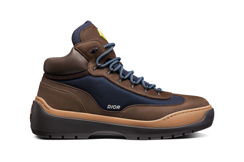 Dior Dean Ankle Boot Fall 2022 Brown Ebony Navy Natural Burgundy Technical Mesh Nubuck Leather Calfskin Kim Jones Thibo Denis Runway