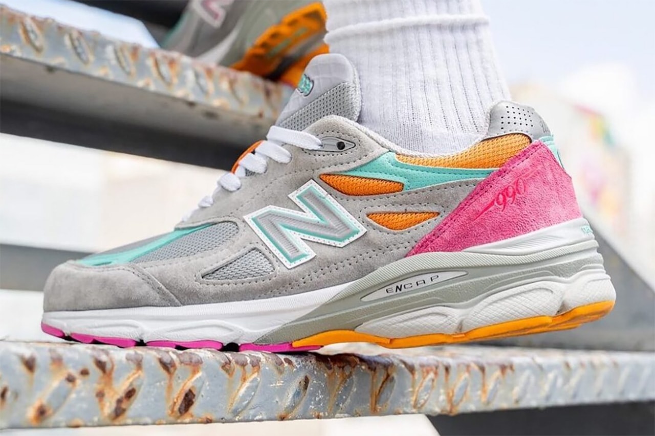 dtlr new balance 990v3 miami drive release date info store list buying guide photos price may 27 gray teal pink orange 