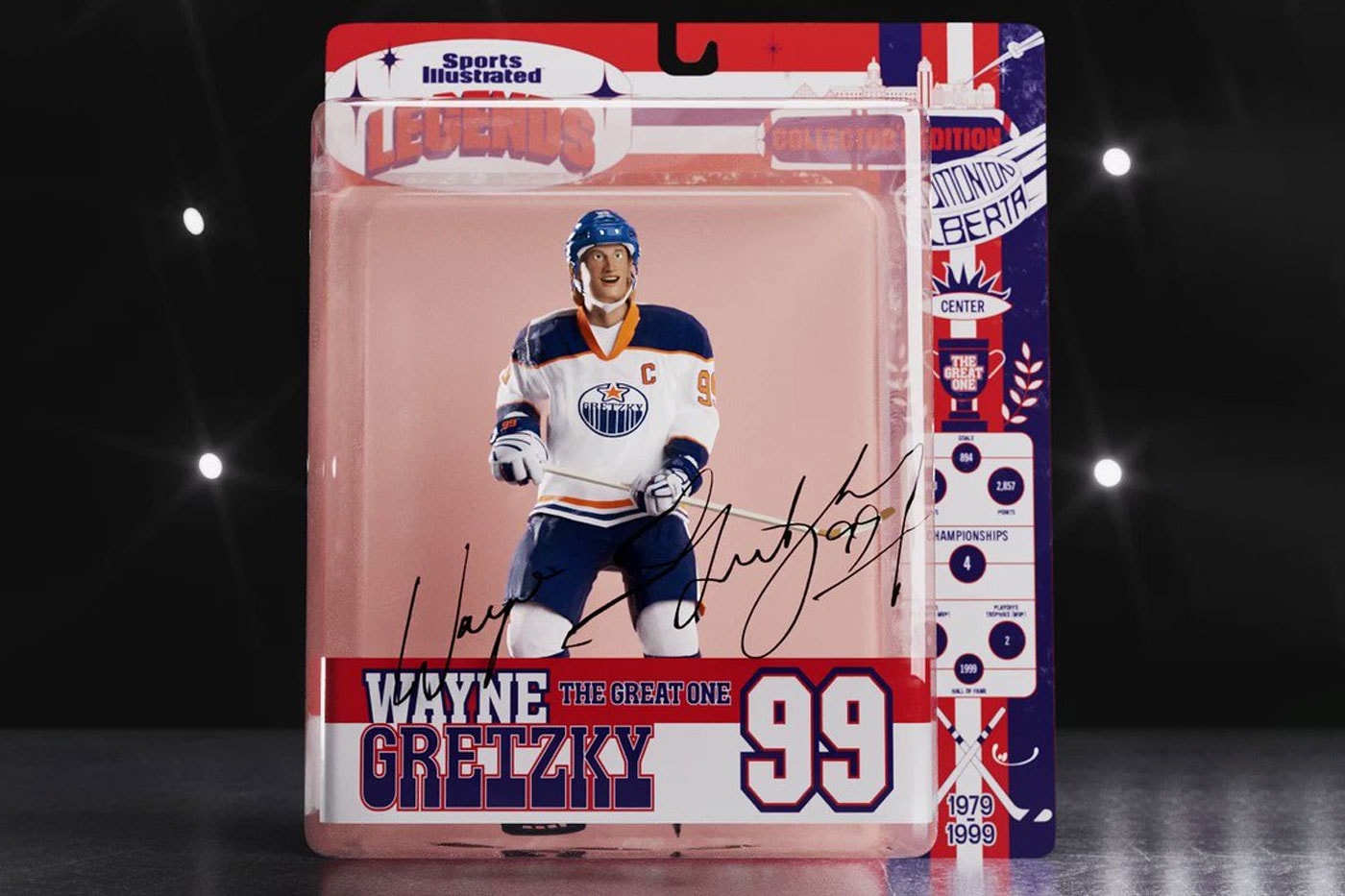 Ebay Sports illustrated Polygon Wayne Gretzky OneOf NFT NHL web3 green diamond legend rarity polygon crypto digital collectibles action figures trading release info date price news