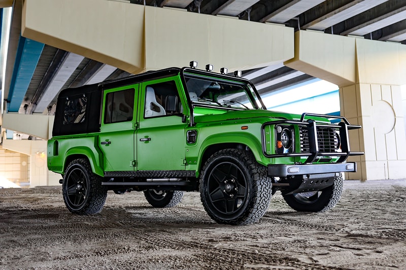 ECD Automotive Design Project Naw Corvette LT1 engine Defender 110 off-road SUV 