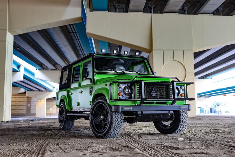 ECD Automotive Design Project Naw Corvette LT1 engine Defender 110 off-road SUV 