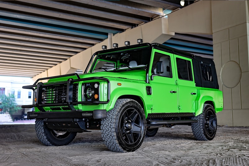 ECD Automotive Design Project Naw Corvette LT1 engine Defender 110 off-road SUV 