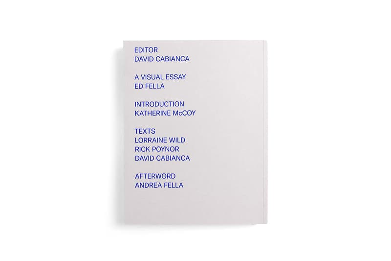 'Ed Fella: A Life in Images' Unit Editions Art Book