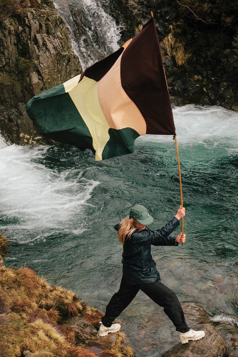 Folk x Damien Poulain "Everything Is Temporary" collaboration flags release information editorial Jamaica London Lake District