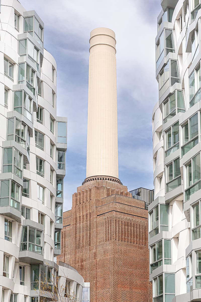 Frank Gehry’s First UK Residential Building Opens its Doors Prospect Place Battersea Power Station