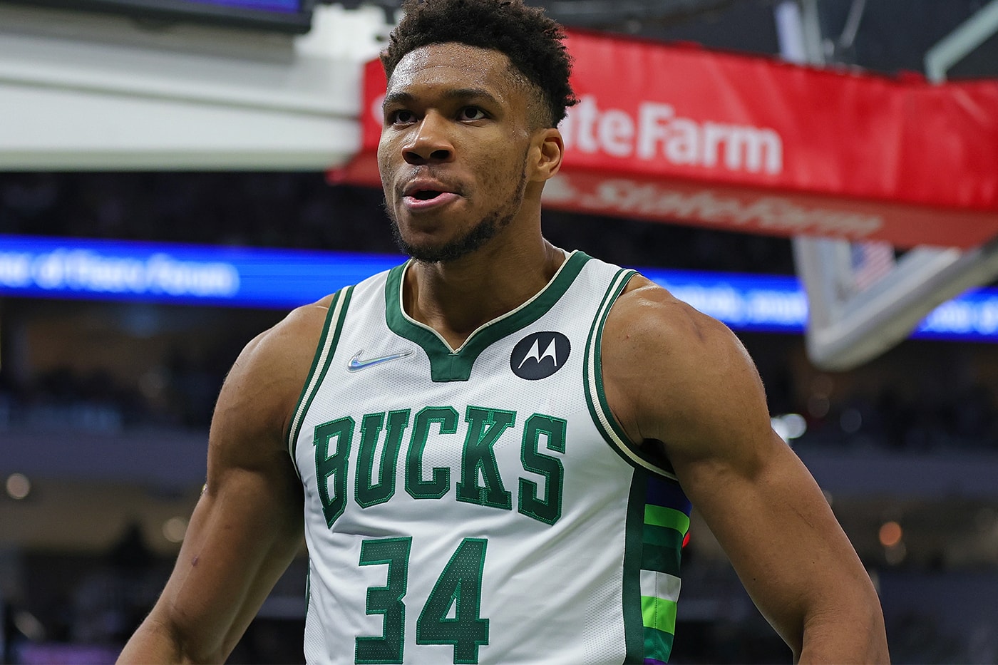 Giannis Antetokounmpo First Player 200 Points 100 rebounds 50 Assists in a Series milwaukee bucks eliminated nba playoffs 