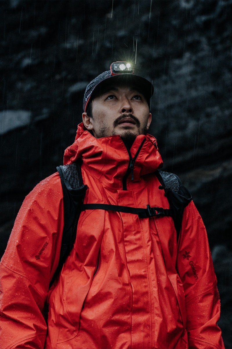 goldwin spring summer 2022 all weather seasons shell capsule goretex pertex shield air release details