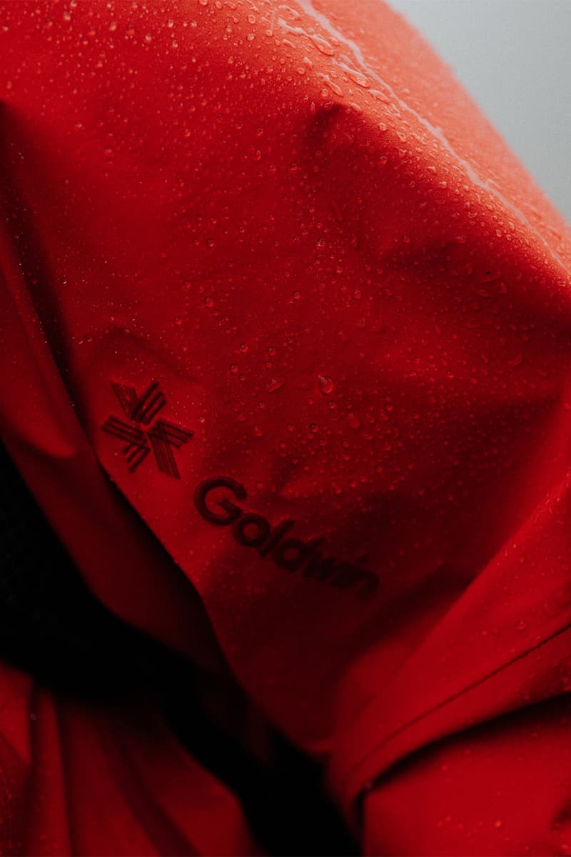 goldwin spring summer 2022 all weather seasons shell capsule goretex pertex shield air release details