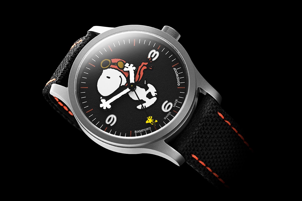 Bamford London Helps Goodwoof Celebrate Man's Best Friend With Limited Edition Snoopy Titanium Timepiece