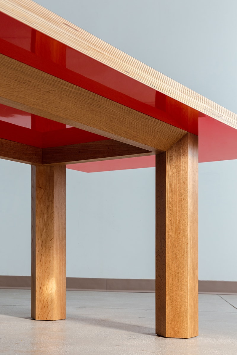 GRT Architects Prioritise Simple Colour with 'Poole Table' Collection Thomas Henry Poole