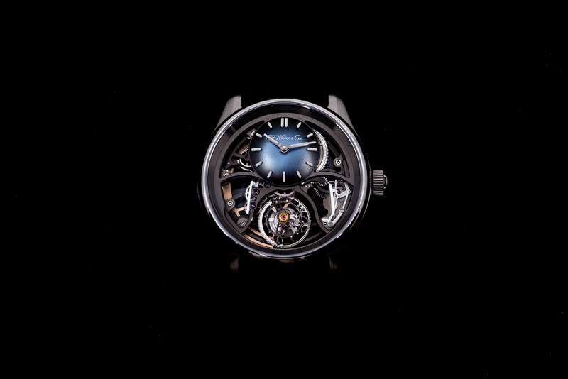 H. Moser & Cie. pioneer cylindrical tourbillon skeleton closer look watches high horology haute watchmaking Hypebeast closer looks swiss very rare luxury 
