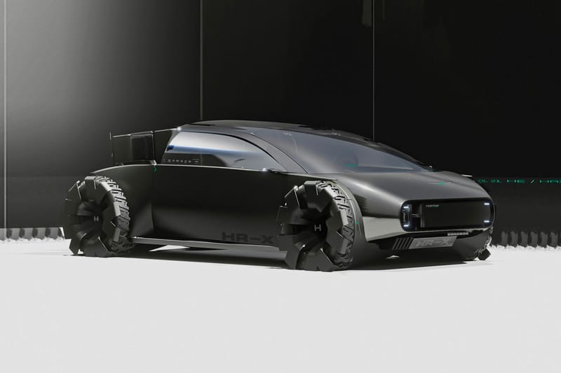 Alexis Poncelet Imagines a Honda "HR-X Delsol" Two-Door Pickup