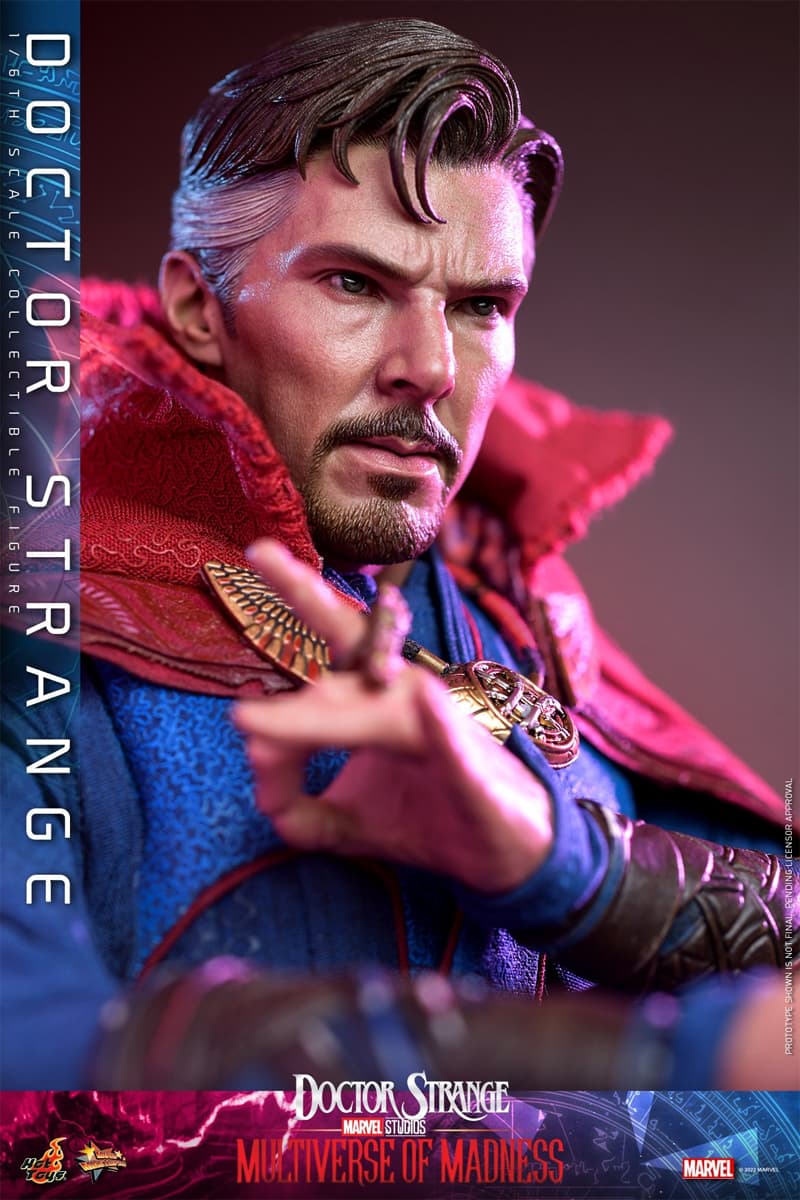 hot toys marvel studios cinematic universe doctor strange in the multiverse of madness benedict cumberbatch 1 6th scale figure collectible 