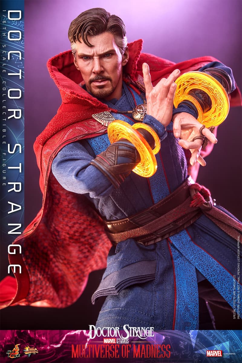 hot toys marvel studios cinematic universe doctor strange in the multiverse of madness benedict cumberbatch 1 6th scale figure collectible 