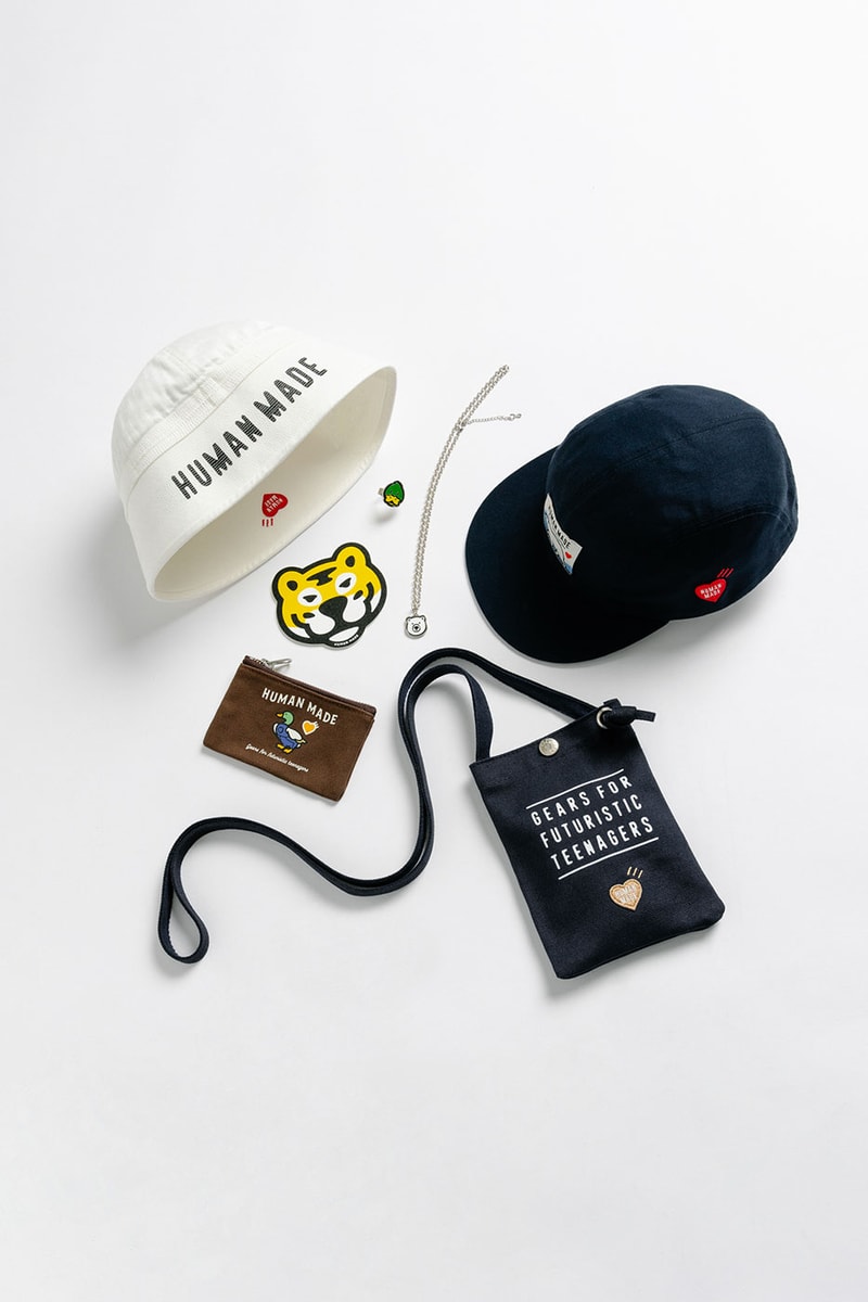 HUMAN MADE Coaster Pouch Hat Jewelry New Arrivals HBX Release Info Buy Price Animal Motifs Graphic