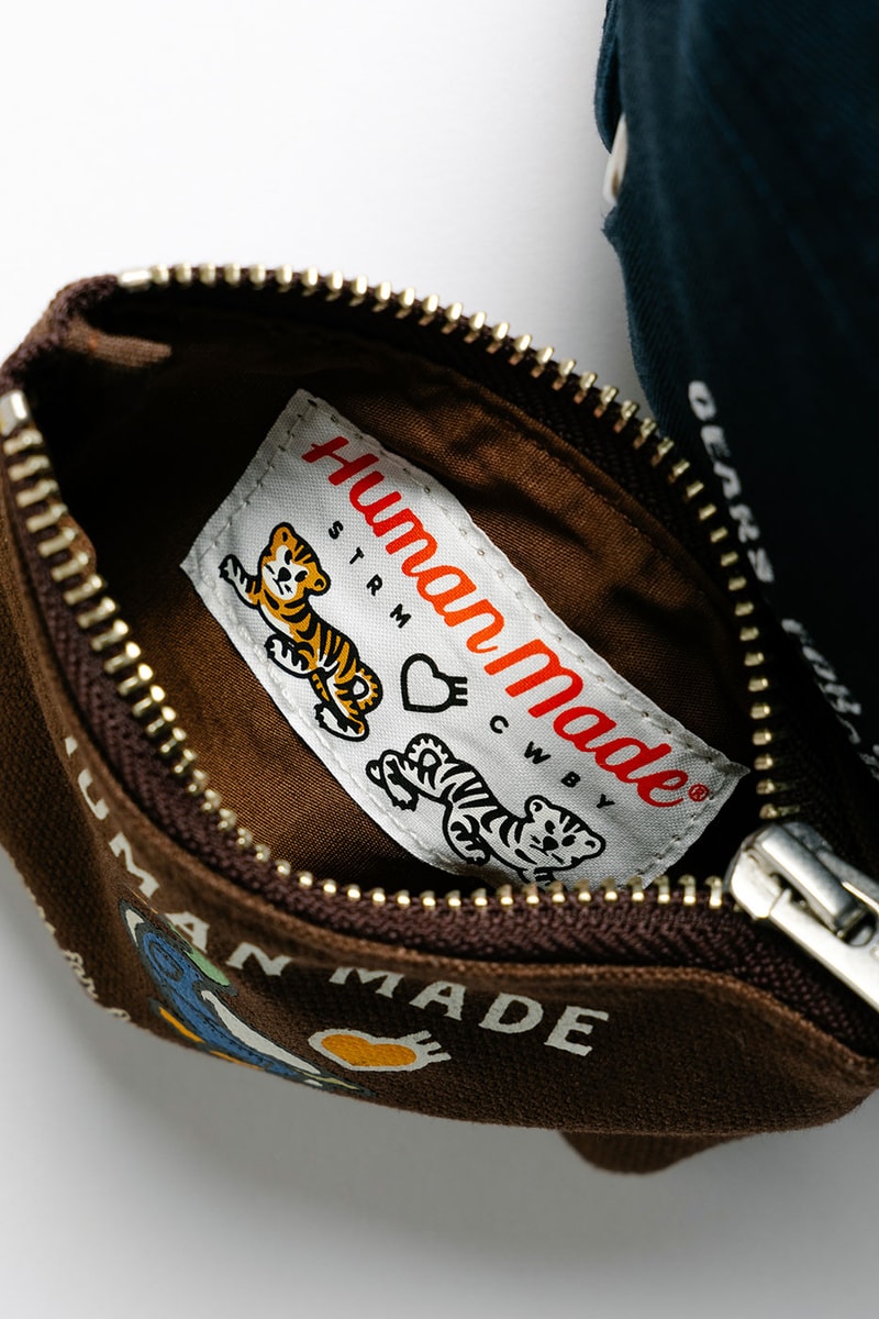 HUMAN MADE Coaster Pouch Hat Jewelry New Arrivals HBX Release Info Buy Price Animal Motifs Graphic