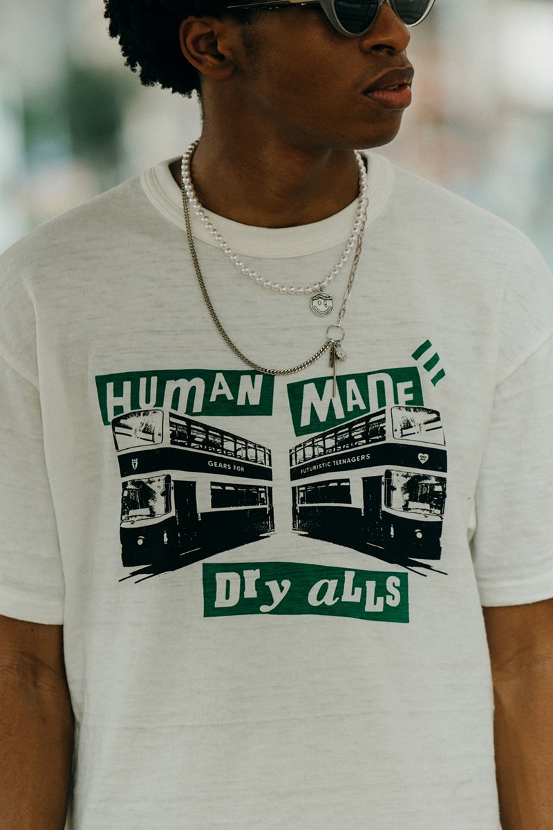 HUMAN MADE HBX Hong Kong-Inspired Tram Tee First Look Release Info Date Buy Price 