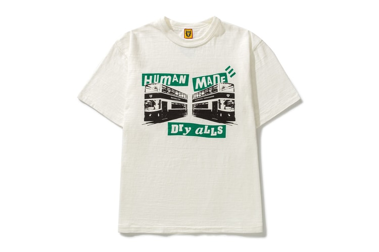 HUMAN MADE x HBX Pop-Up Tram T-Shirt Receives An Online Release