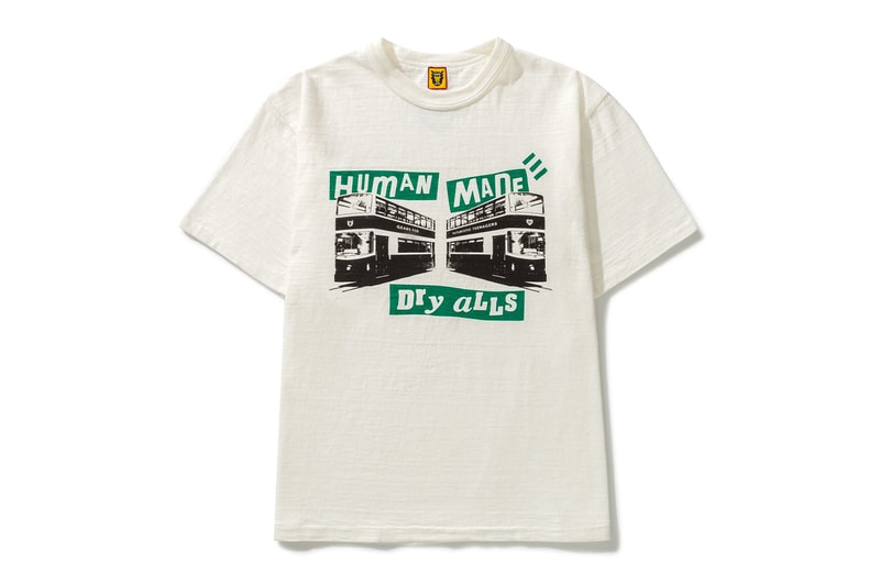 Human Made HBX Pop-up Tram Tee Online Release Info Buy Price Dry Alls Hong Kong Ding Ding