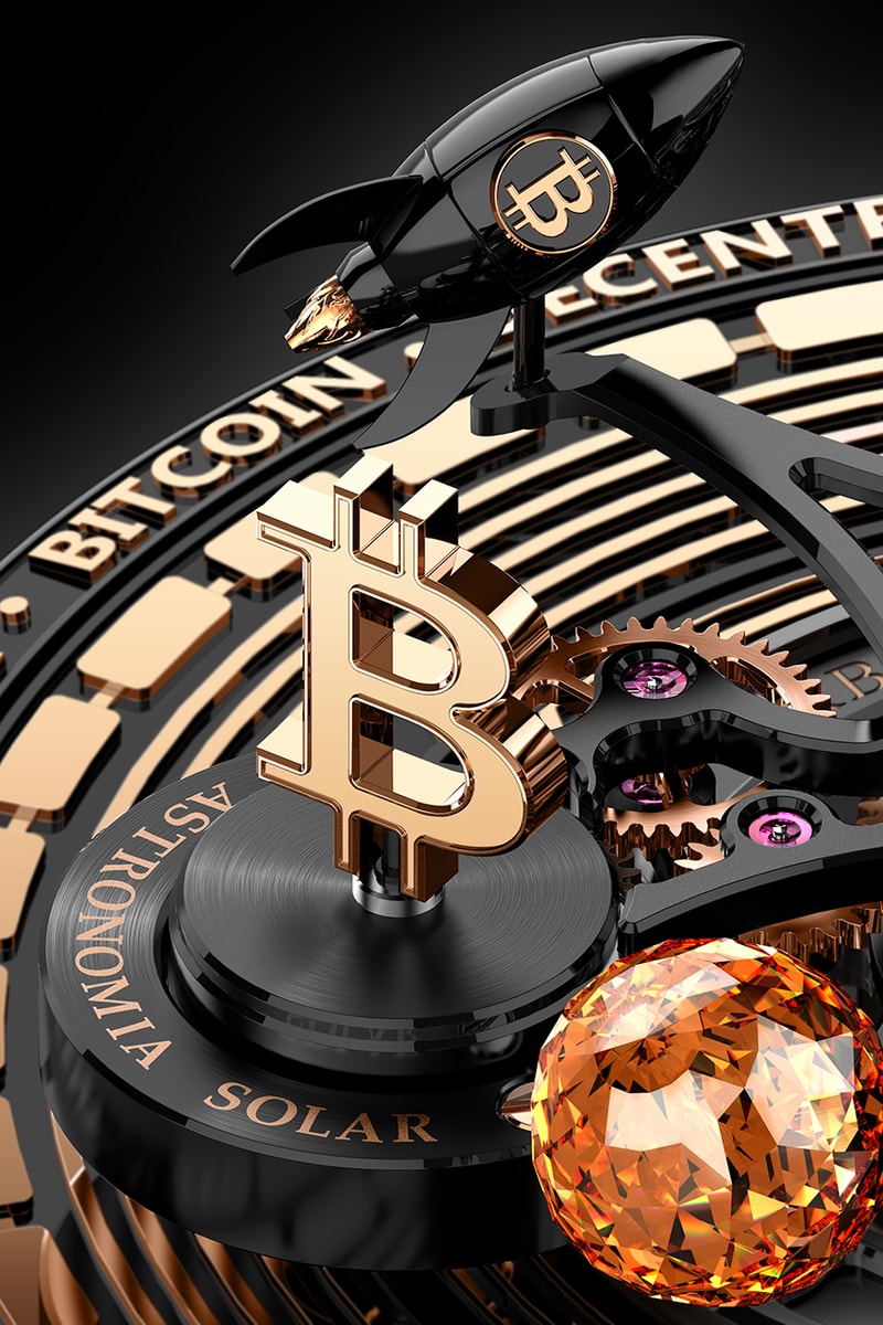 Jacob & Co. Celebrates Rise of Cryptocurrency With Astronomia Solar Bitcoin