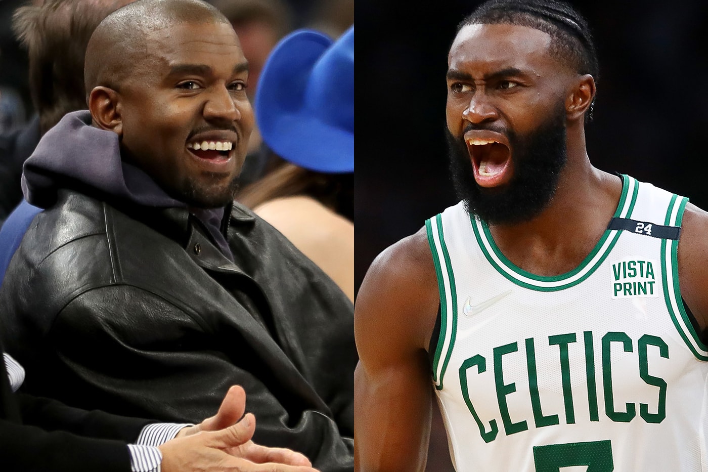 Jaylen Brown Reportedly Signs With kanye west ye DONDA Sports first national basketball association nba player