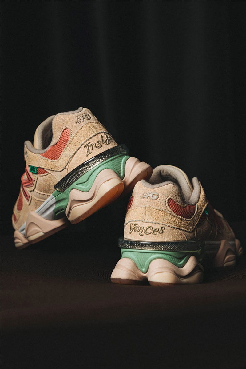 Joe Freshgoods New Balance 9060 Inside Voices Closer Look HBX Release Info Buy Price sneakers kicks footwear shoes 