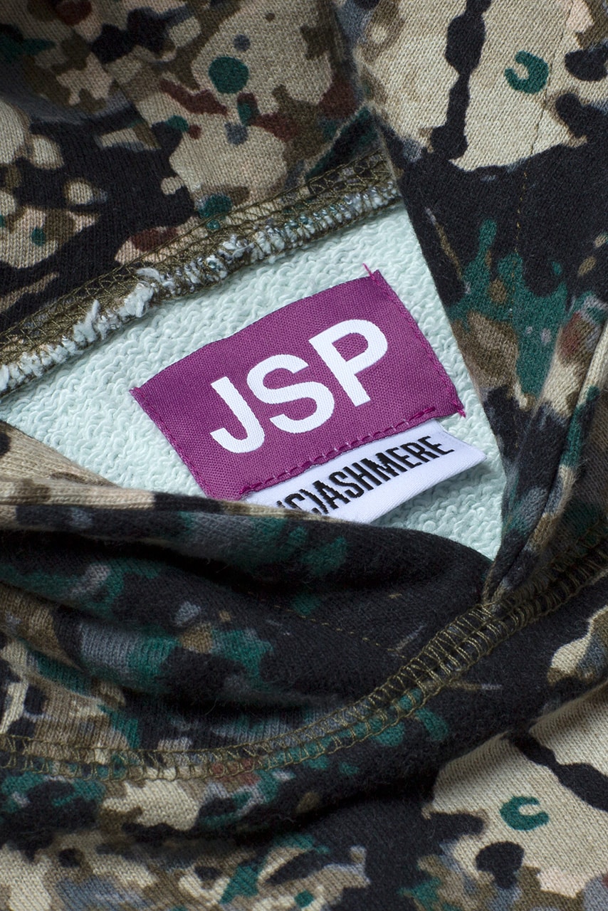 JSP Cashmere Sound Camo Release Hypebeast Date Collection 