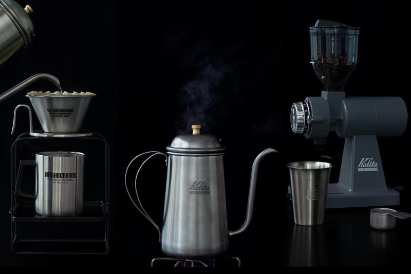 Kalita NEIGHBORHOOD Coffee Capsule Collection drinks caffeine brew grinder bean Nice Cut G 