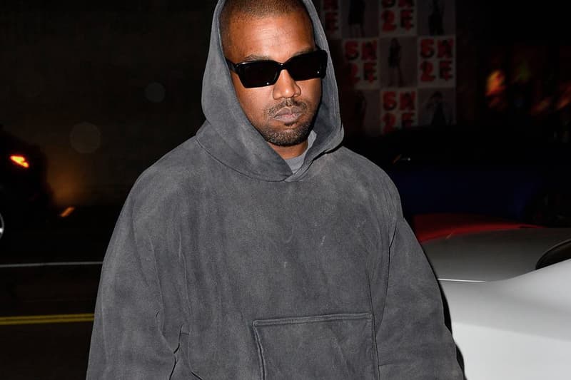 Kanye West Spotted Wearing New Pieces From YEEZY GAP ENGINEERED BY BALENCIAGA demna fashion donda 2 rapper life of the party