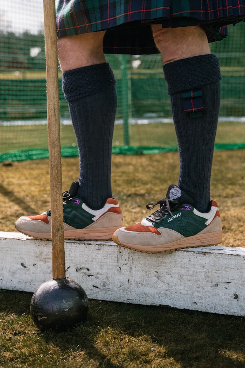 Hanon x Karhu Legacy 96 Highland Game Collab release information sneaker 