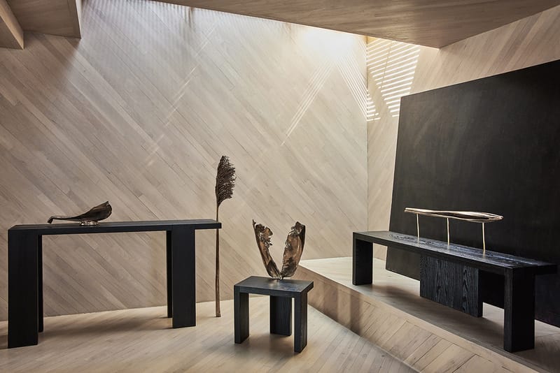 Kelly Wearstler and Hagit Pincovici Cast Palm Leaves in Bronze for Collaborative Collection