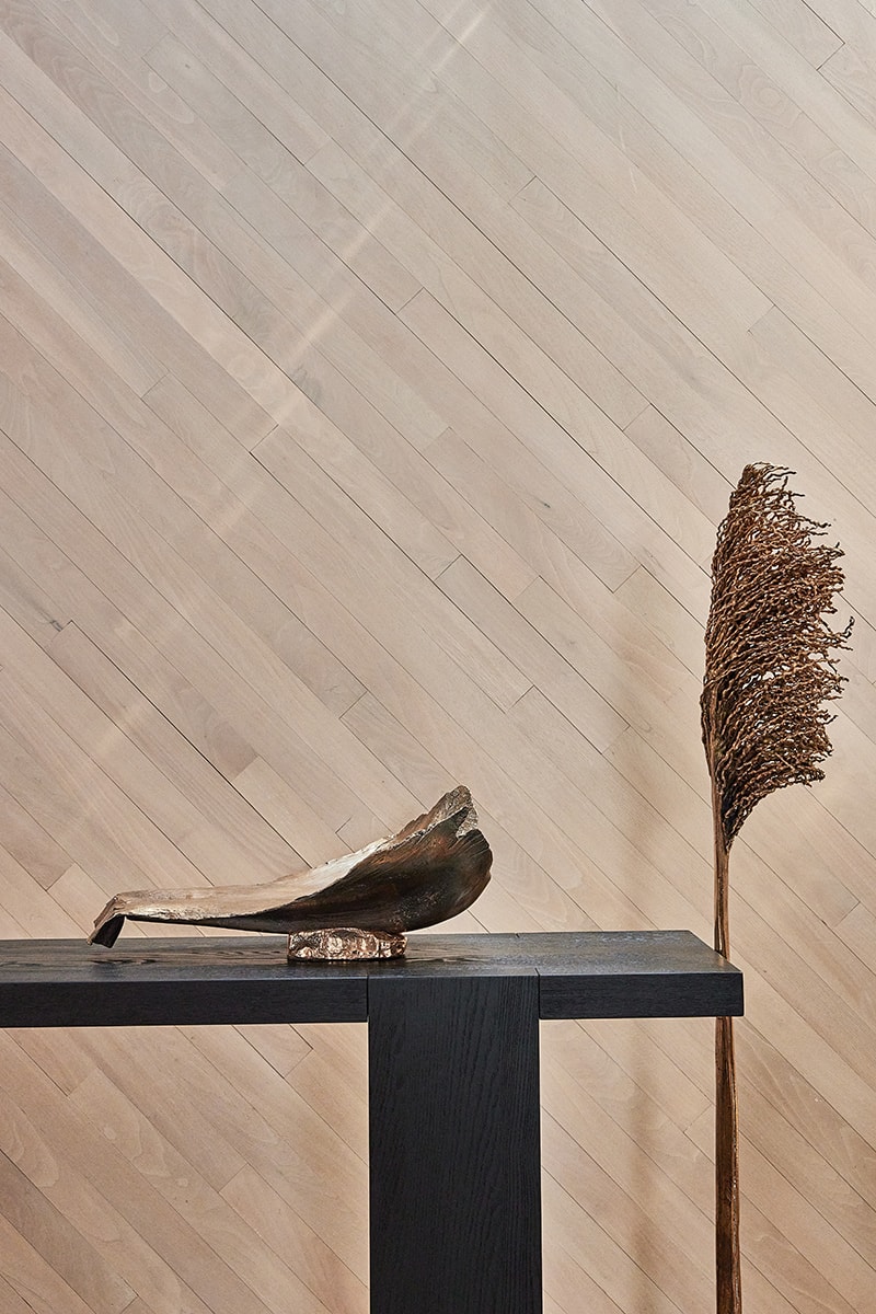 Kelly Wearstler and Hagit Pincovici Cast Palm Leaves in Bronze for Collaborative Collection