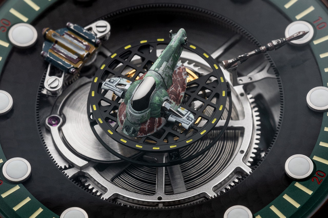 Kross Studio Celebrates Star Wars May The Fourth With Boba Fett Central Tourbillon Collector Set