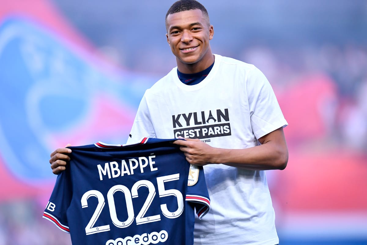 mbappe in real madrid jersey
